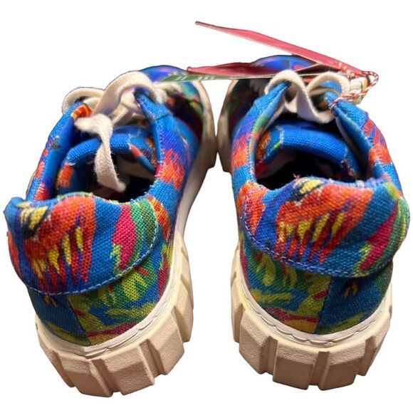 Farm Rio Macaw Tropical Platform Sneaker NWT Size - Picture 8 of 9